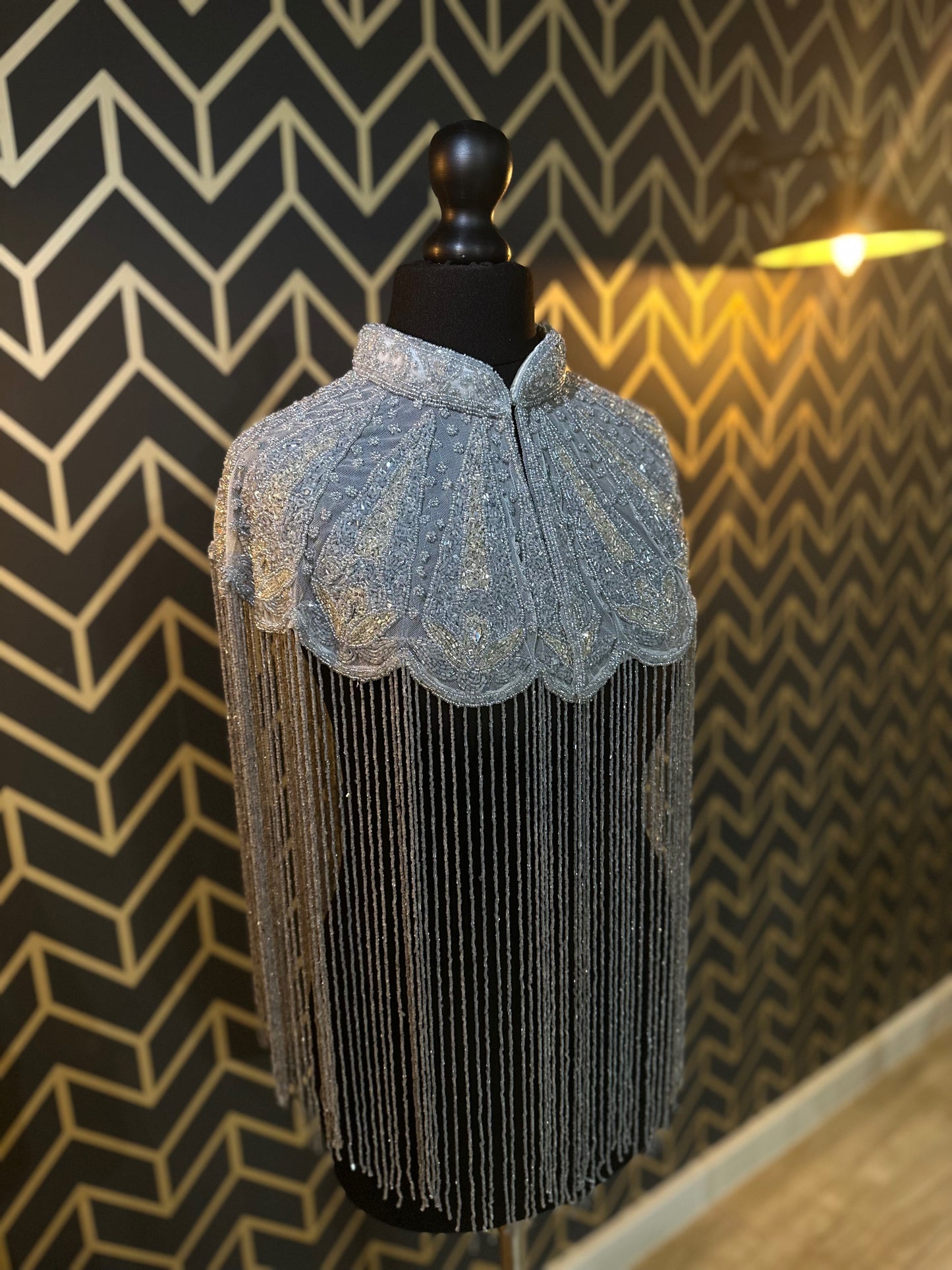 Moonlit Silver Cape
