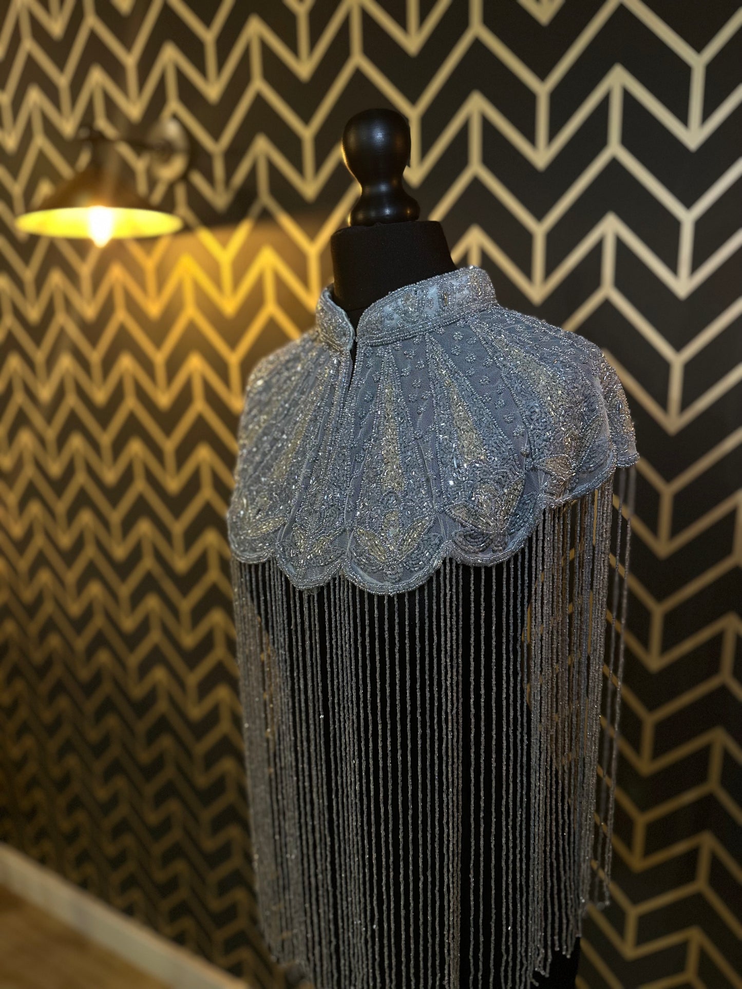 Moonlit Silver Cape