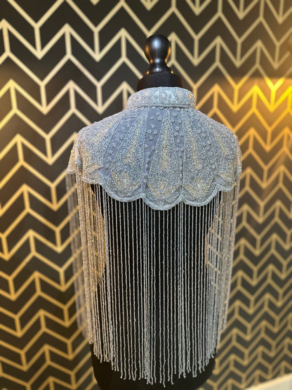 Moonlit Silver Cape