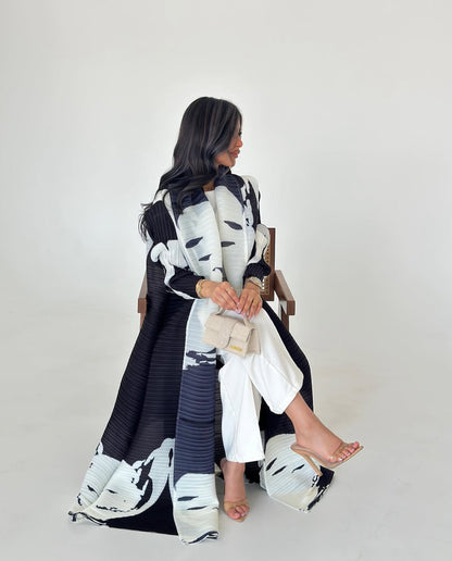 Ivory Echo Abaya